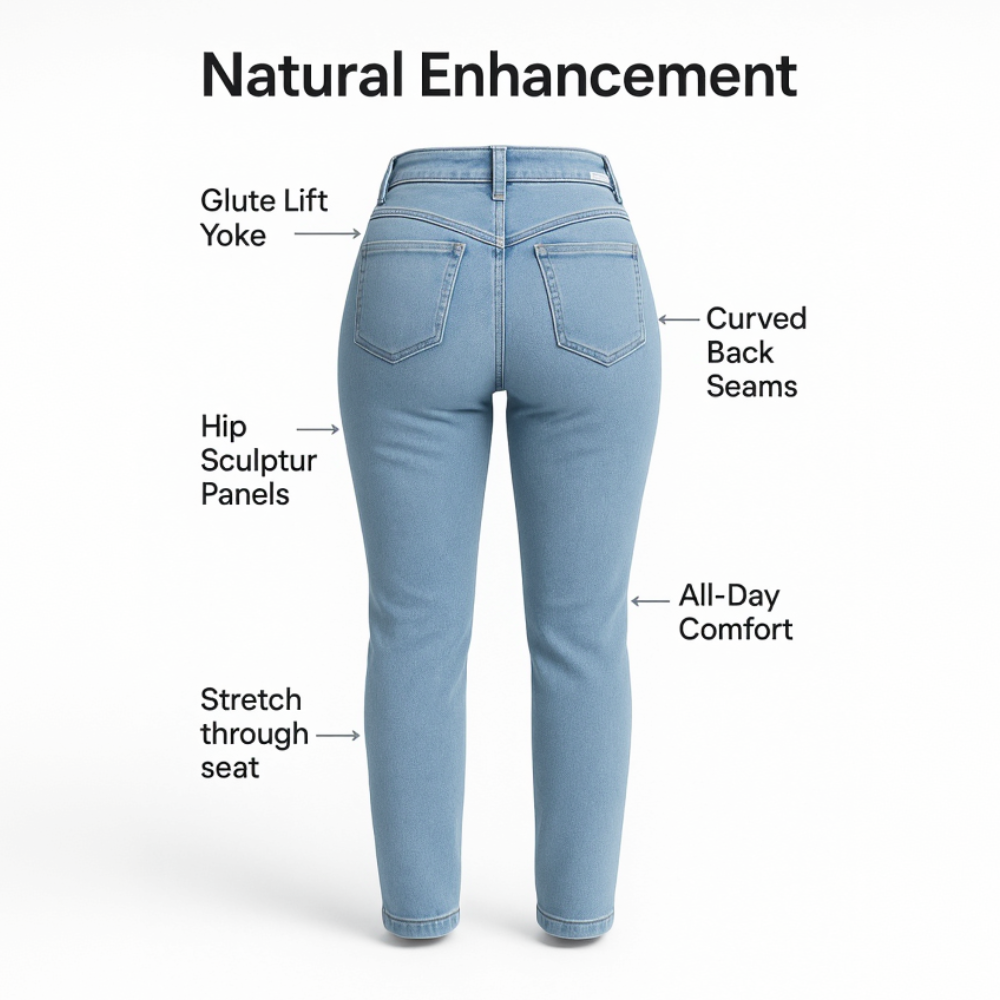 SculptForm™ Straight Jeans